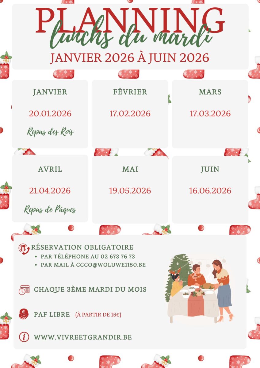 Repas du CCCO avec Vivre et Grandir