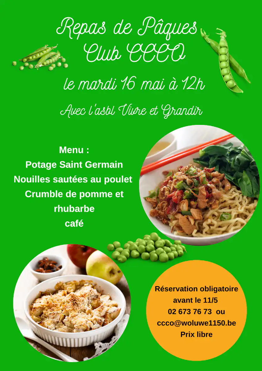 Repas mai du Club CCCO