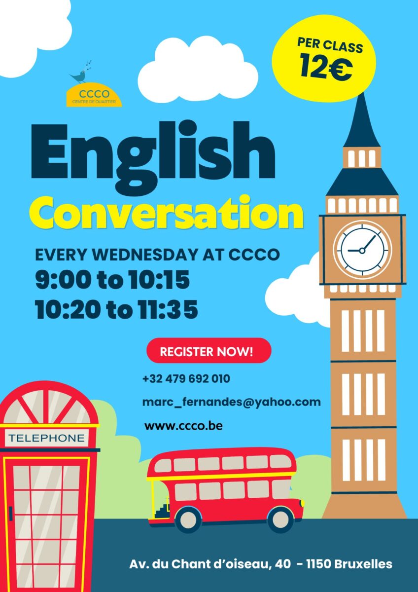 English Conversation Centre Communautaire Du Chant D Oiseau