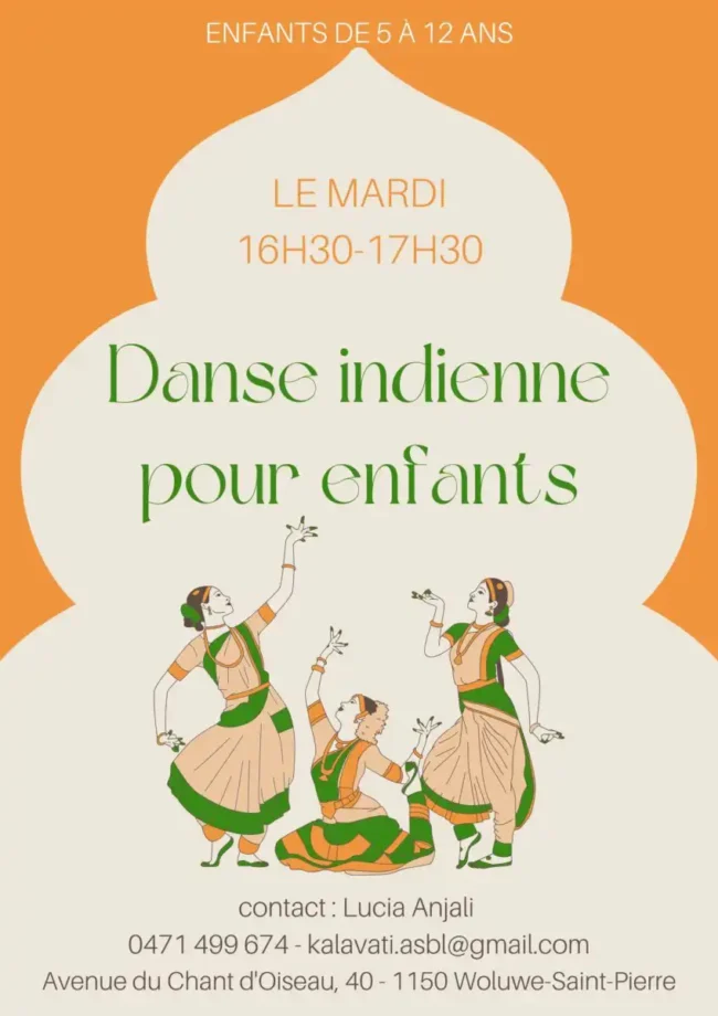 Affiche Danse indienne 2026