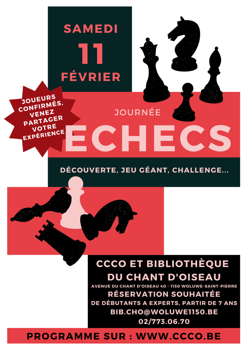 Affiche échecs