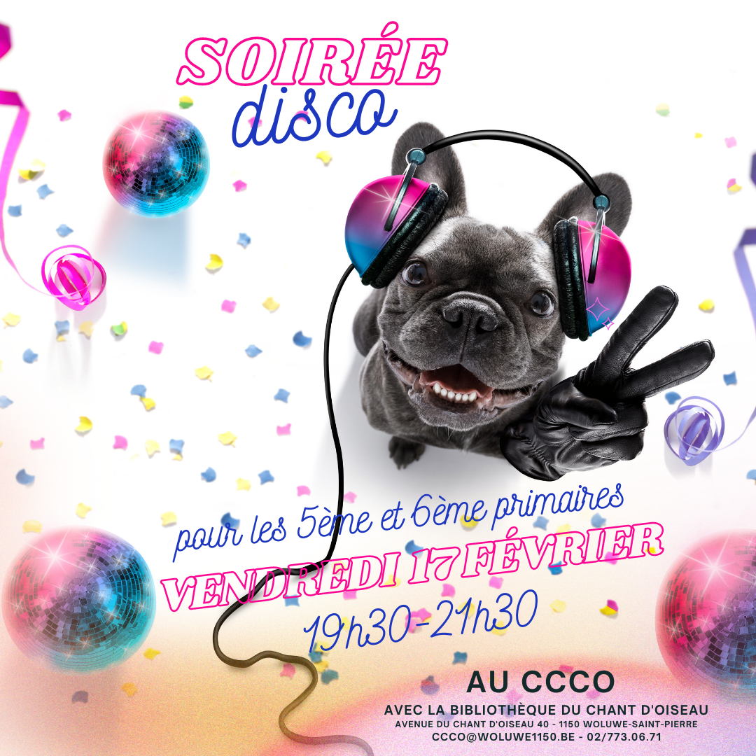 Soirée disco carrée