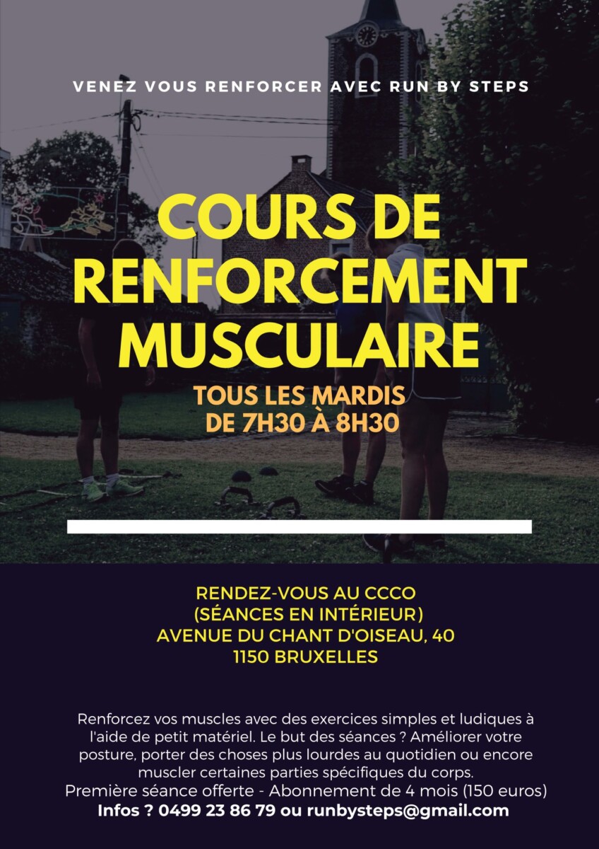 Run by Steps – renforcement musculaire