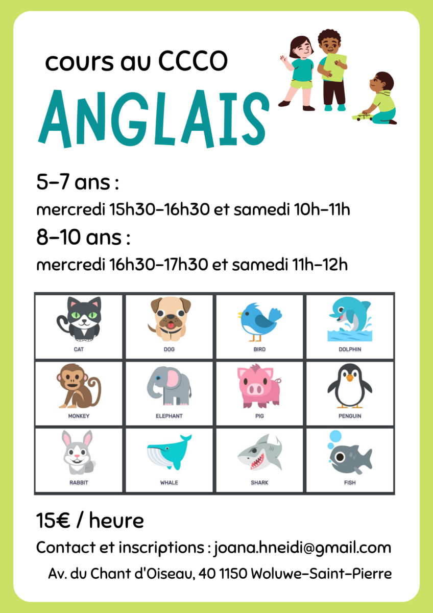 Anglais pour enfants