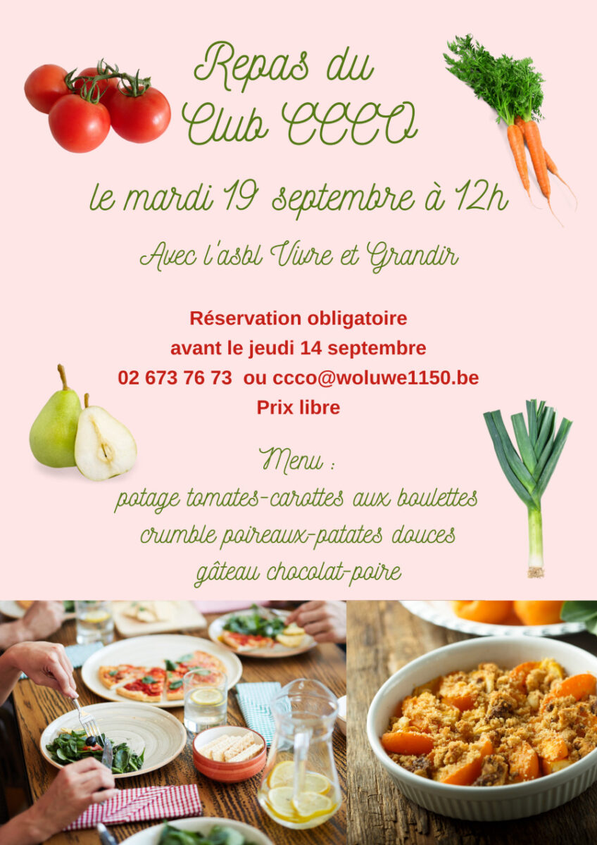 Repas du Club CCCO septembre 2023