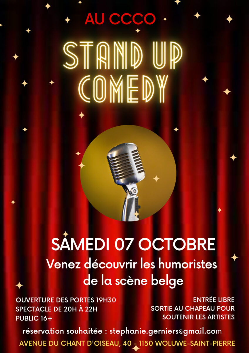 Stand up CCCO 7 octobre