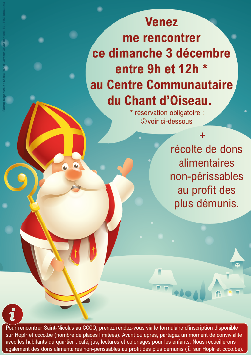 Affiche Saint Nicolas 2023