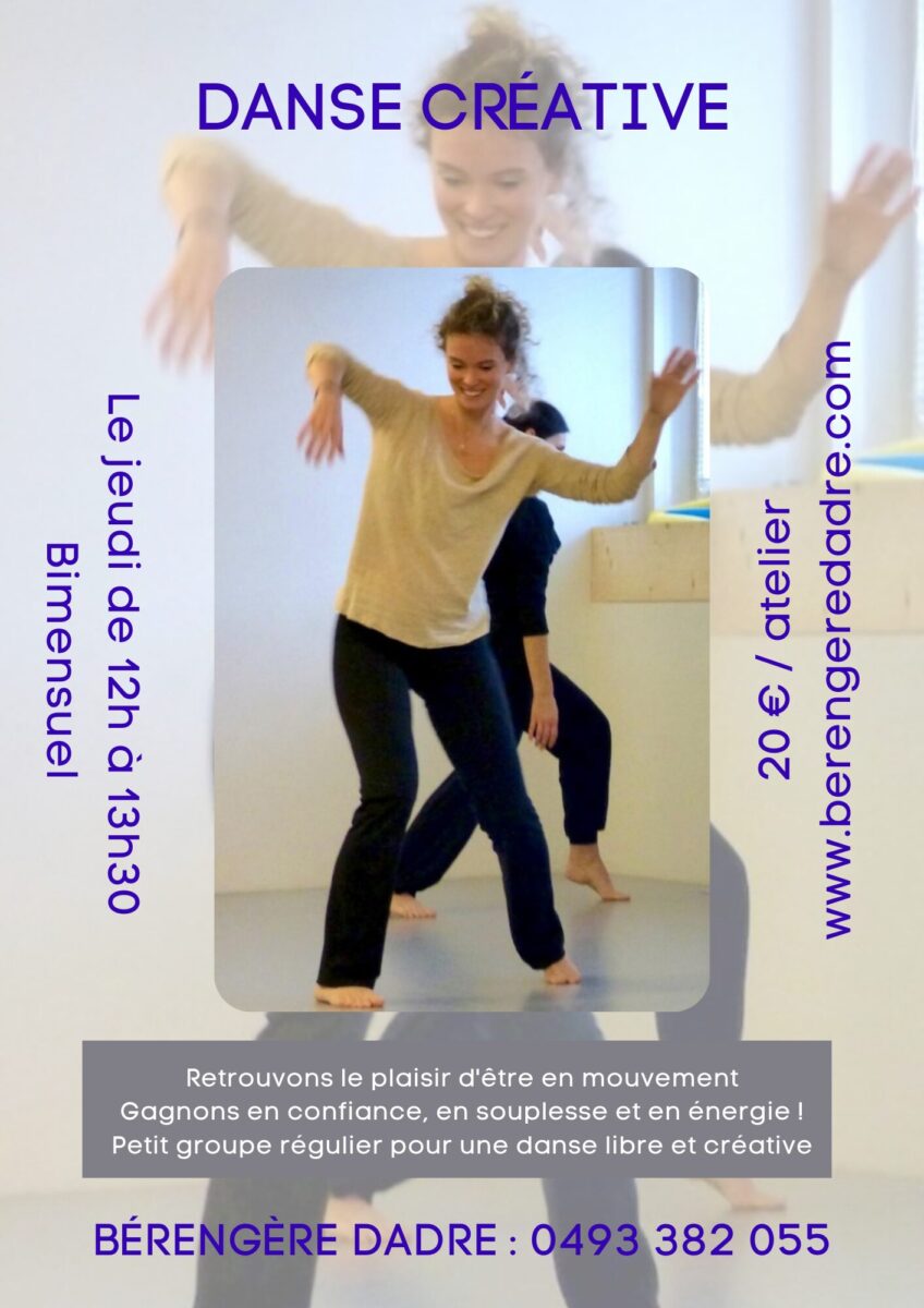 Danse créative affiche