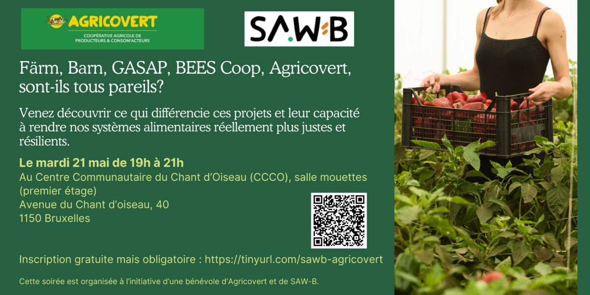 Soirée Agricovert 21 mai