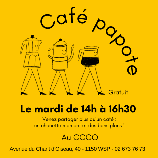affiche café papote