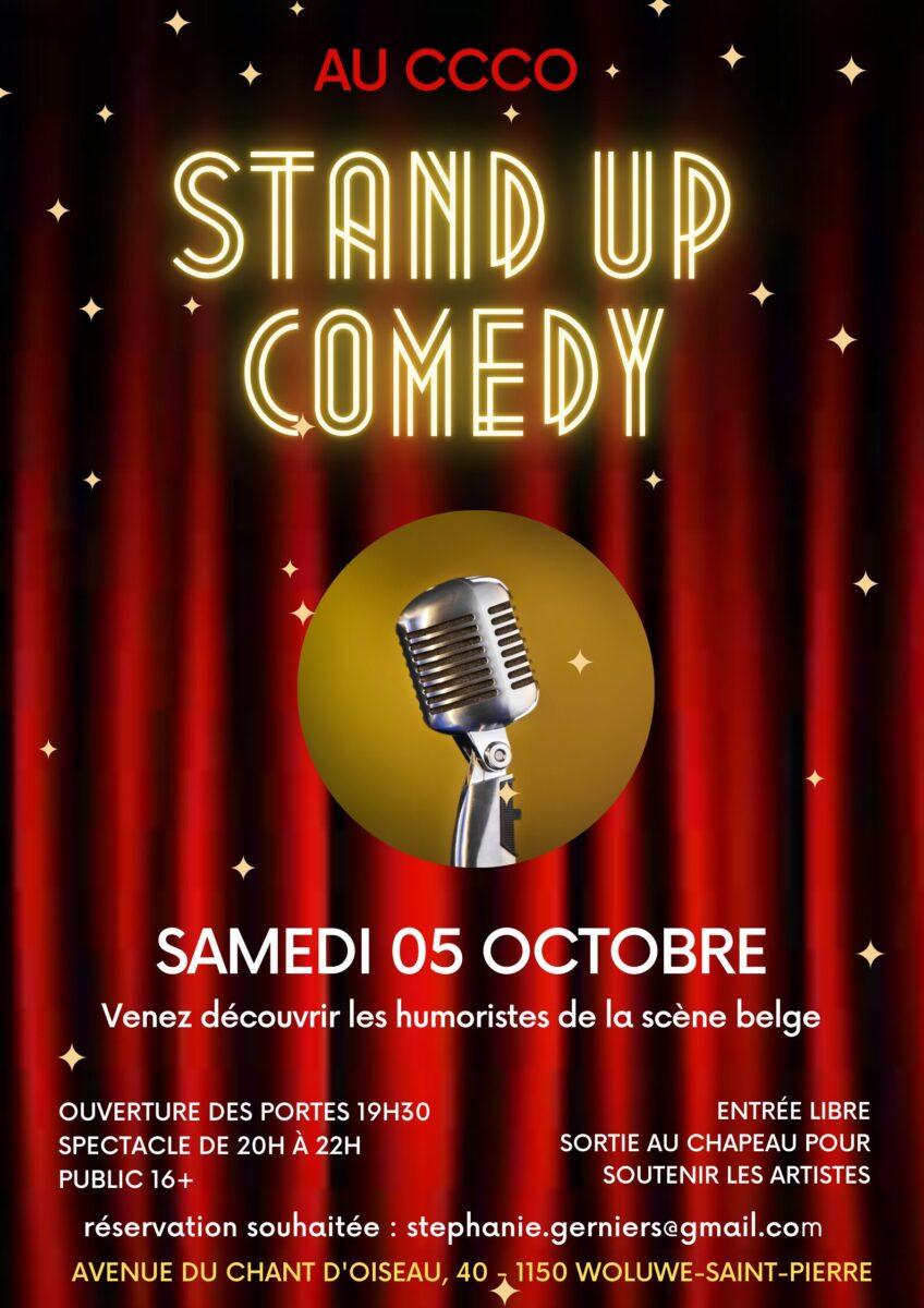 Stand up CCCO 5 octobre
