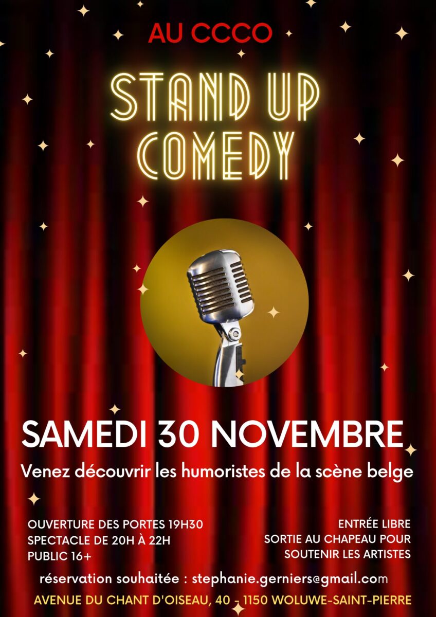 Stand up CCCO 30 novembre