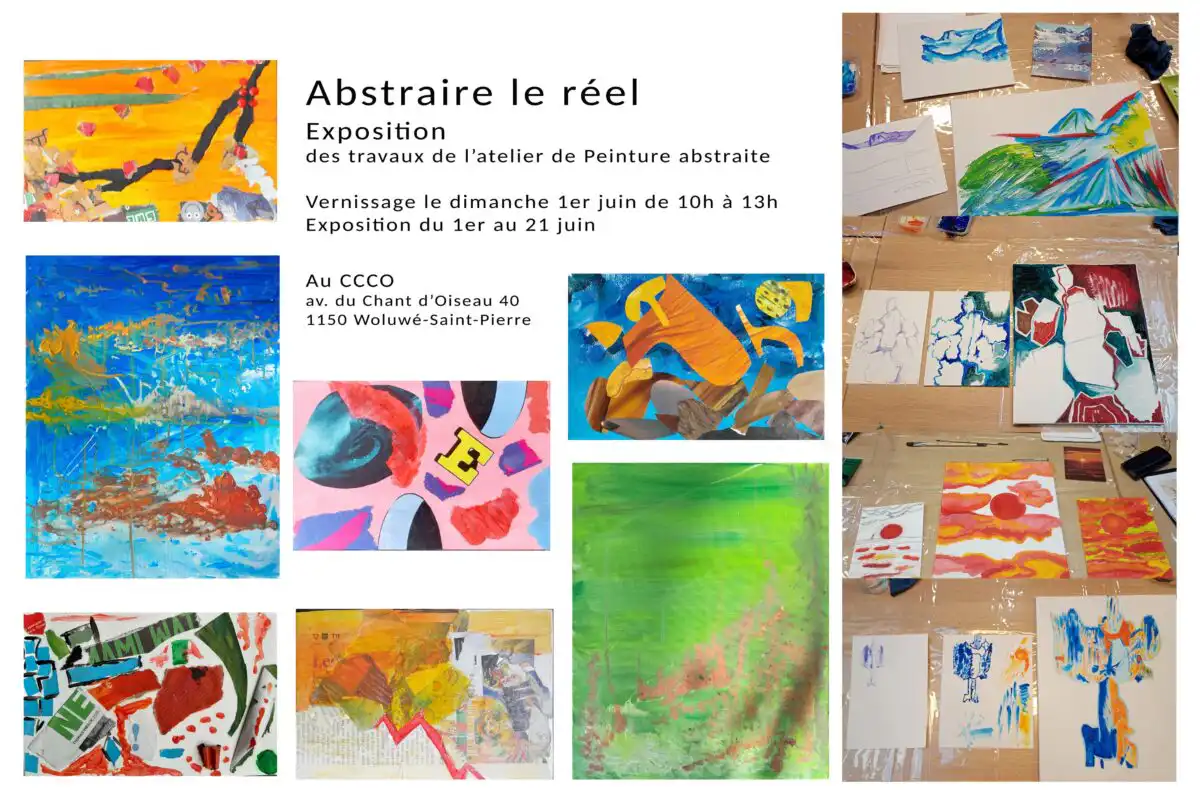 expo Peinture abstraire ccco juin 2025
