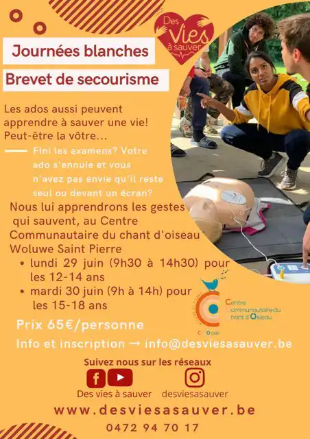 Brevet de Secourisme pour ado