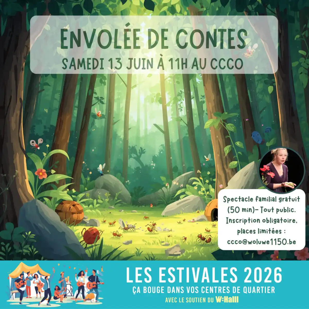 Samedi 13 juin à 11H au CCCO