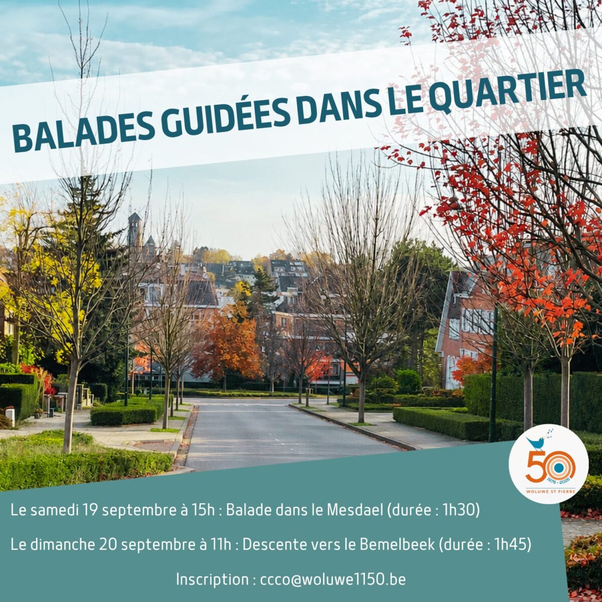 balades guidées dans le quartier